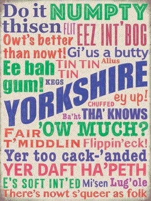 Yorkshire Metal Sign 400 x300mm