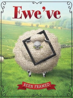 Ewe've Been Framed Metal Sign 400 x300mm
