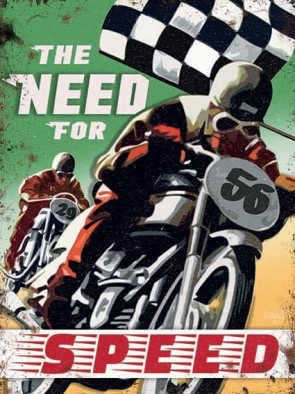 Need For Speed Metal Sign 400 x300mm