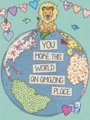 You Make This World An Amazing Place Metal Sign 400 x300mm