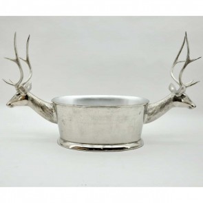 37CM REINDEER CHAMPAGNE BUCKET