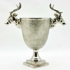 20" STAG HEAD CHAMPAGNE BUCKET