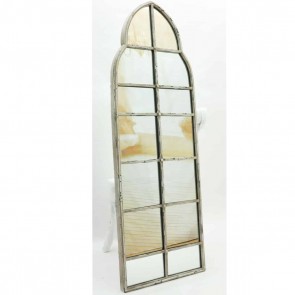 145CM RUSTY WALL MIRROR