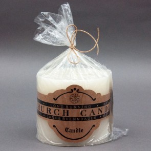 10CM CHURCH CANDLE-BURN TIME 110HRS-CTN 6