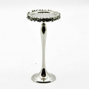 30CM ALUMINIUM CANDLE HOLDER-RING DESIGN