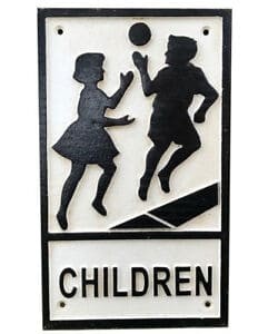 31CM CHILDREN SIGN