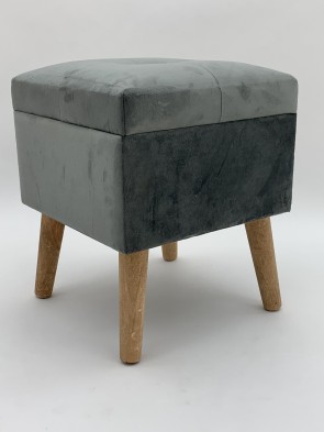 GREY WOODEN TRUNK
