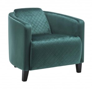VELVET SEAGRASS ARM CHAIR