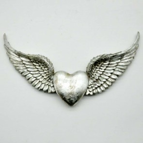 HEART WINGS WALL DECORATION