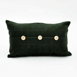 30 X 50CM GREEN VELVET CUSHION