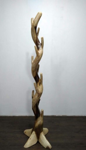 190CM SINGLE TREE TRUNK COAT RACK