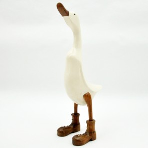 70CM CREAM DUCK WEBBED FEET