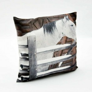 45 X 45 WINTER PONY CUSHION