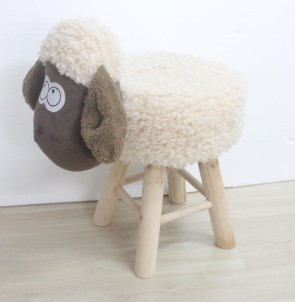 60CM SHEEP STOOL