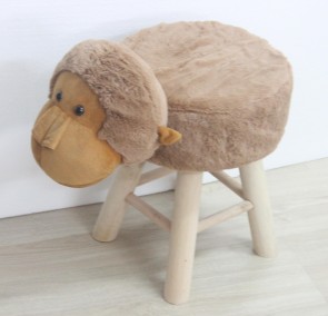 40CM ORANGUTAN FOOTSTOOL