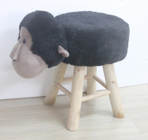40CM MONKEY FOOTSTOOL