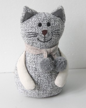 24CM CAT DOORSTOP