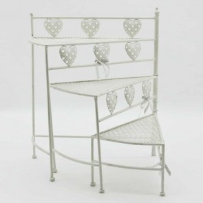 HEART DESIGN FLOWER RACK