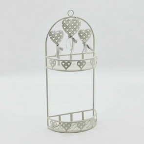 HEART DESIGN WALL RACK