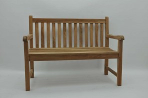 120CM 2 SEAT STRAIGHT BACK BENCH