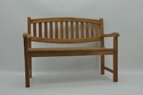 120CM 2 SEAT OVAL BACK BENCH
