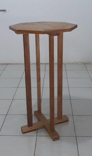 110CM OCTAGONAL BAR TABLE