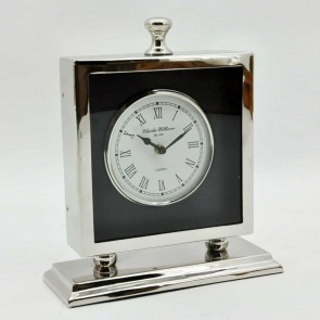 TWO TONE FINISH TABLE CLOCK 36x30x5cm