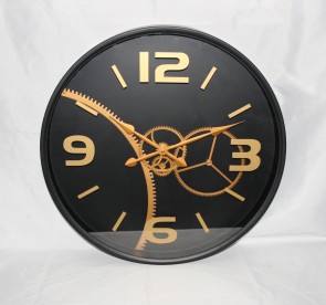 60CM BLACK WALL CLOCK