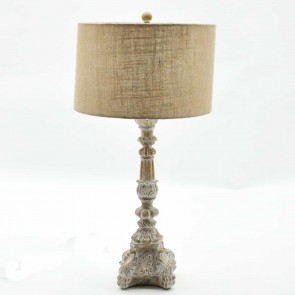 33.5" TABLE LAMP AND SHADE