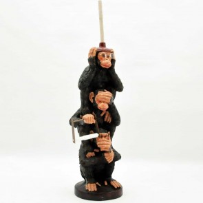 82CM MONKEY TOILET ROLL HOLDER