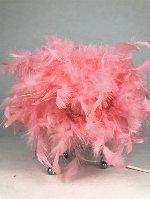 25CM PINK BEDSIDE TABLE LAMP