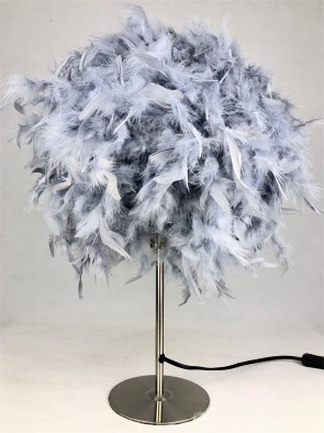 60CM GREY TABLE LAMP