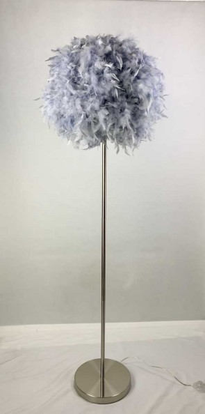 150CM GREY STANDARD LAMP