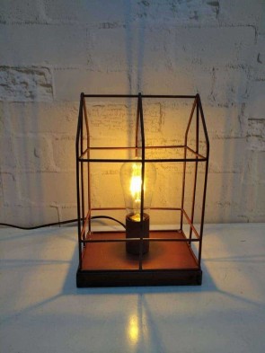 20X15X30CM TABLE LAMP WITH BULB