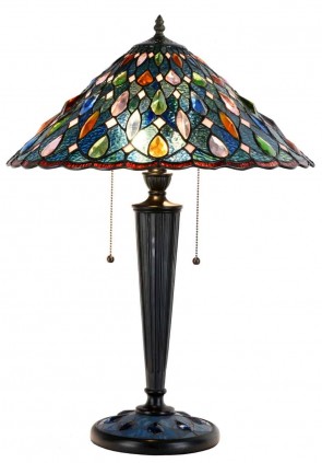 18" TIFFANY LAMP 64x44x44cm