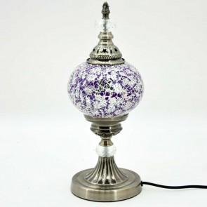 PURPLE CRAFT TABLE LAMP