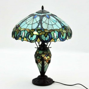 18 " SHADE DOUBLE TIFFANY LAMP