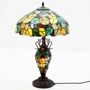 18" SHADE DOUBLE TIFFANY LAMP