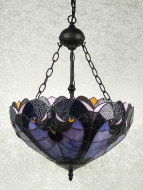 18" UP LIGHTER SHADE TIFFANY LAMP