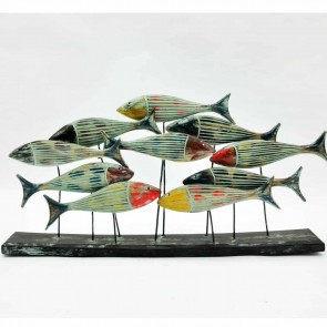 WOODEN FISH 35x69x10cm