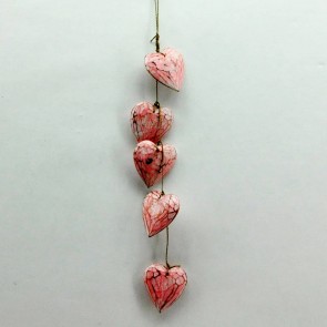 10CM PINK HEART